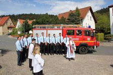 Floriansmesse mit Segung des Feuerwehrautos